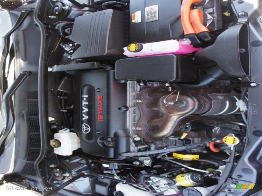 2010 Toyota Camry Hybrid 2.4 Liter H DOHC 16-Valve VVT-i 4 Cylinder Gasoline/Electric Hybrid Engine Photo #49375118