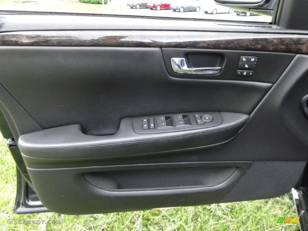 2008 Cadillac DTS Standard DTS Model Ebony Door Panel Photo #49375211