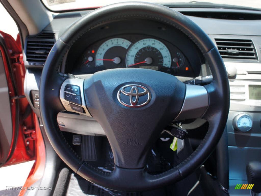 2010 Camry SE - Barcelona Red Metallic / Dark Charcoal photo #14