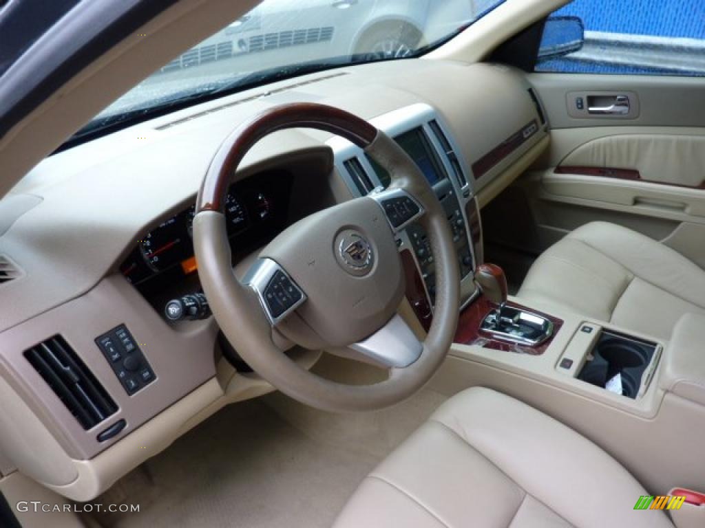 Cashmere Interior 2008 Cadillac STS 4 V6 AWD Photo #49375556