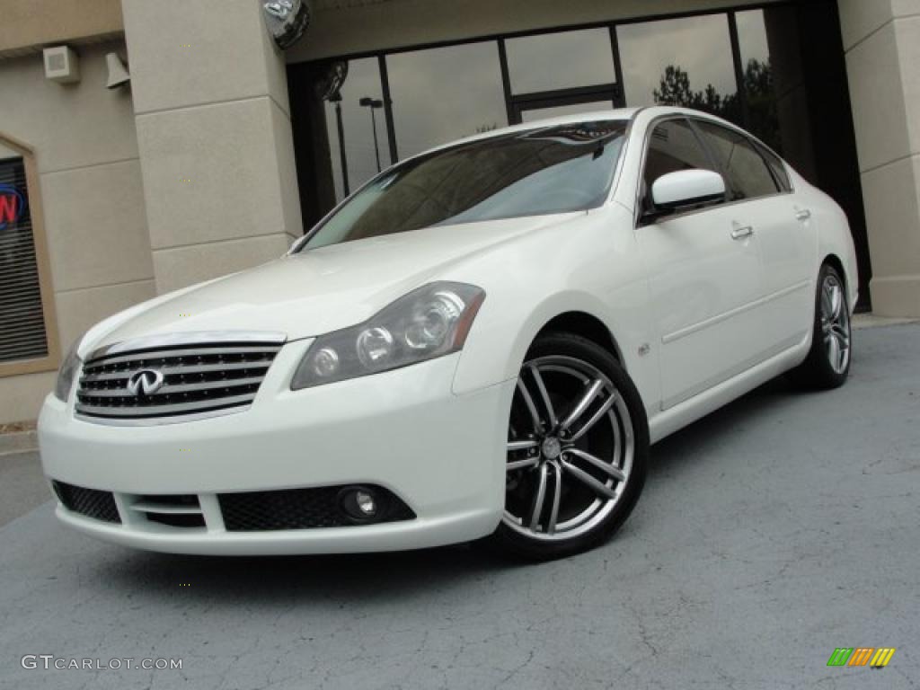 Ivory Pearl 2006 Infiniti M 45 Sport Sedan Exterior Photo #49376300