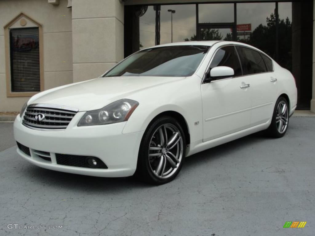 Ivory Pearl 2006 Infiniti M 45 Sport Sedan Exterior Photo #49376384
