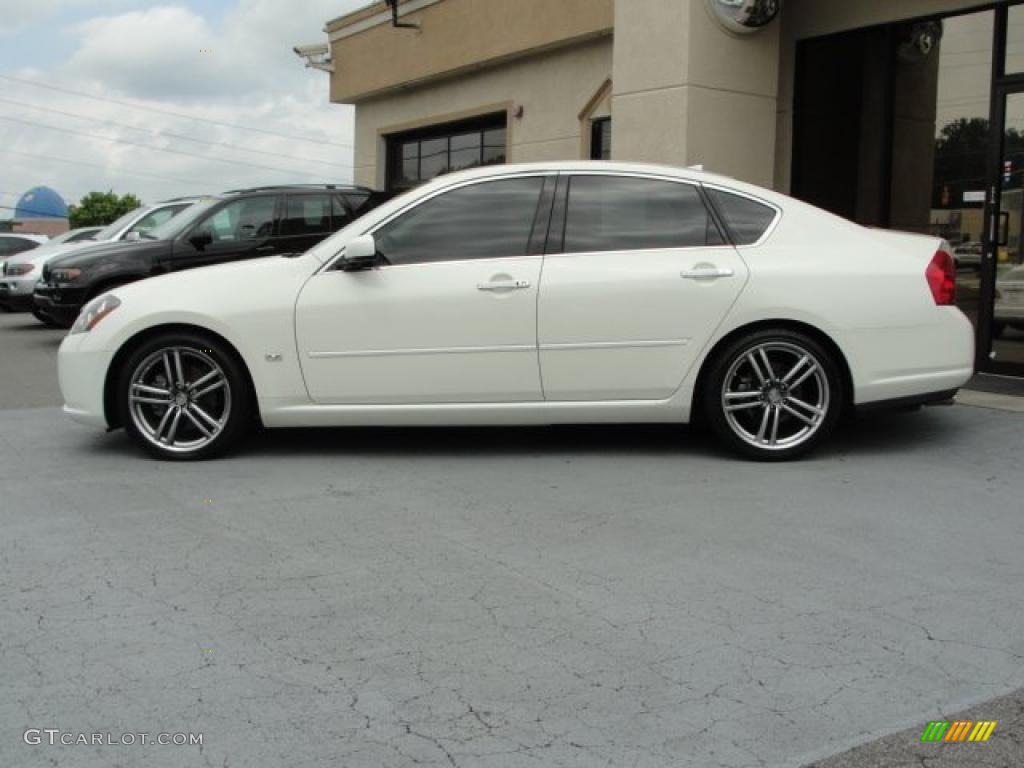 Ivory Pearl 2006 Infiniti M 45 Sport Sedan Exterior Photo #49376396