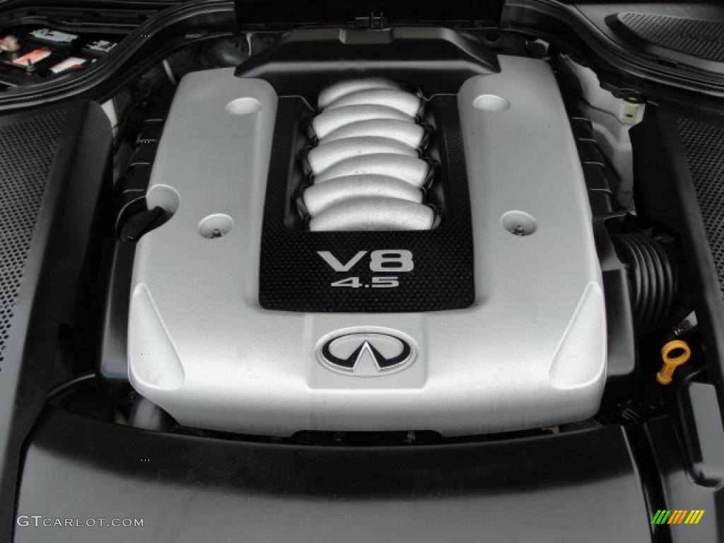 2006 Infiniti M 45 Sport Sedan 4.5 Liter DOHC 32 Valve VVT V8 Engine Photo #49376570