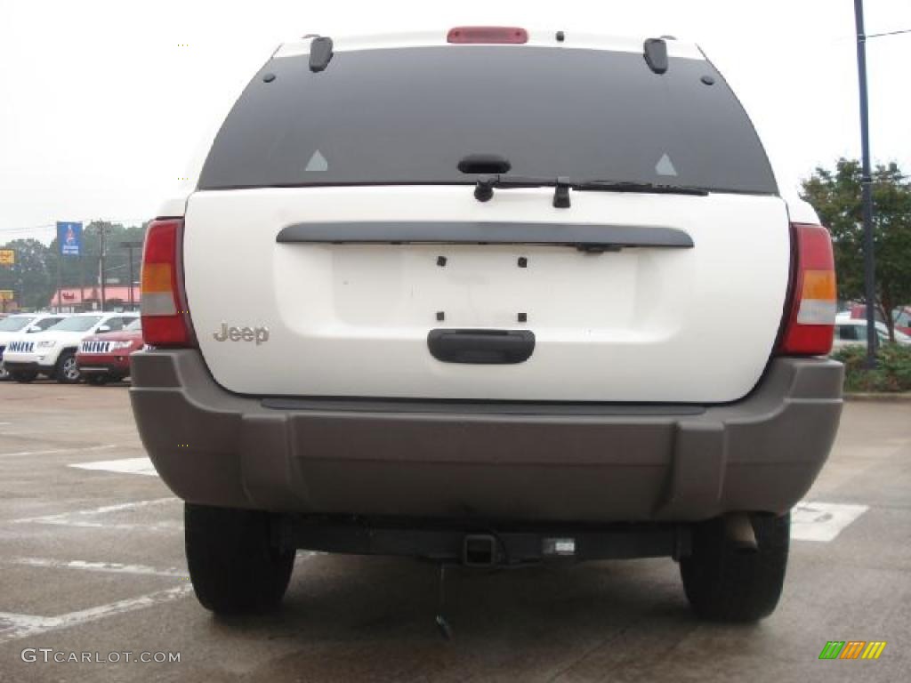 2003 Grand Cherokee Laredo - Stone White / Dark Slate Gray photo #4
