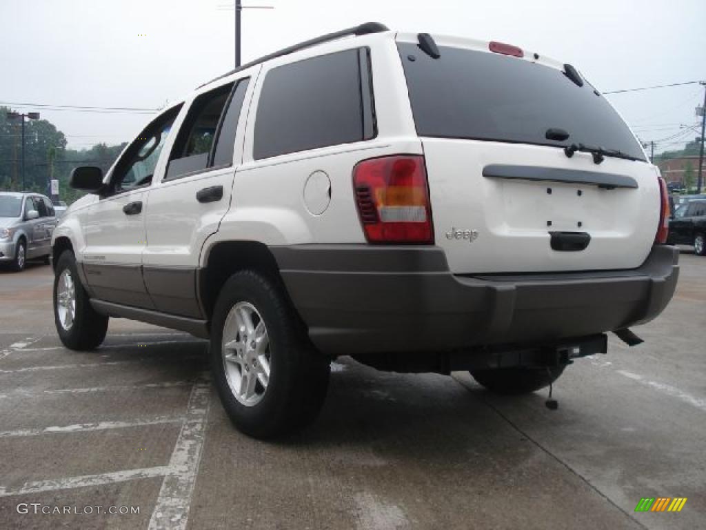 2003 Grand Cherokee Laredo - Stone White / Dark Slate Gray photo #5