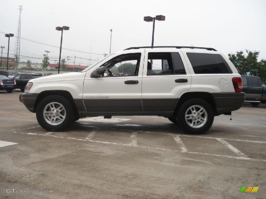 2003 Grand Cherokee Laredo - Stone White / Dark Slate Gray photo #6