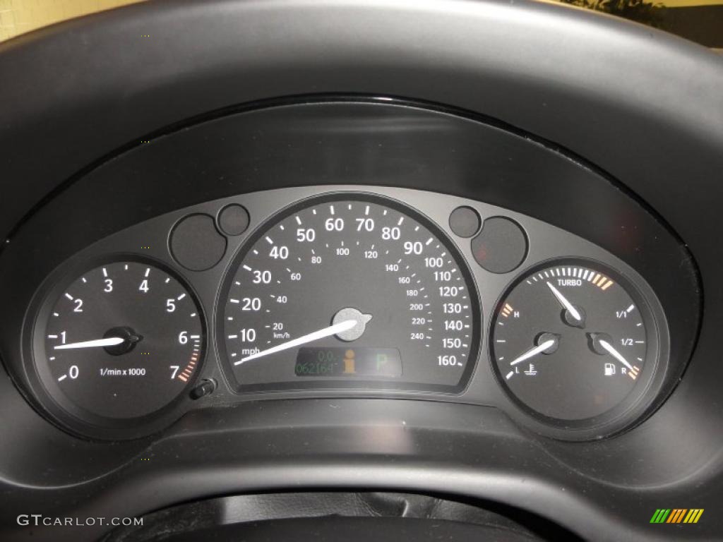 2003 Saab 9-3 Linear Sport Sedan Gauges Photo #49378838