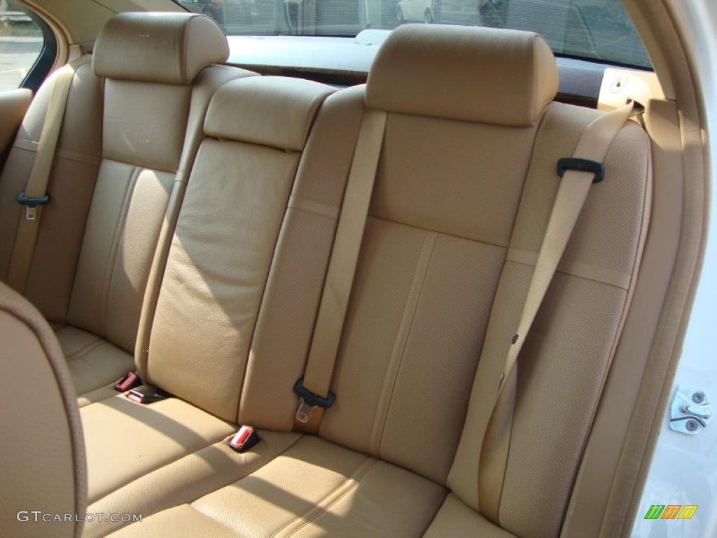 2004 7 Series 745Li Sedan - Alpine White / Dark Beige/Beige III photo #11