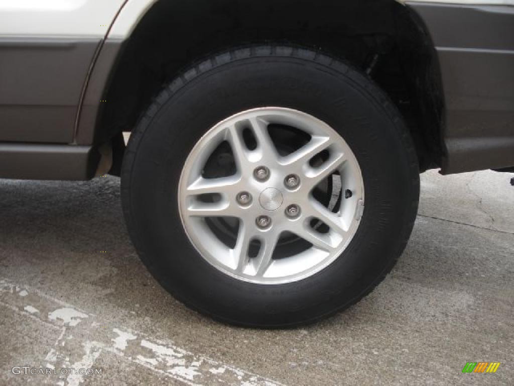 2003 Grand Cherokee Laredo - Stone White / Dark Slate Gray photo #29
