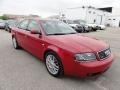 Amulet Red 2002 Audi A6 2.7T quattro Sedan Exterior