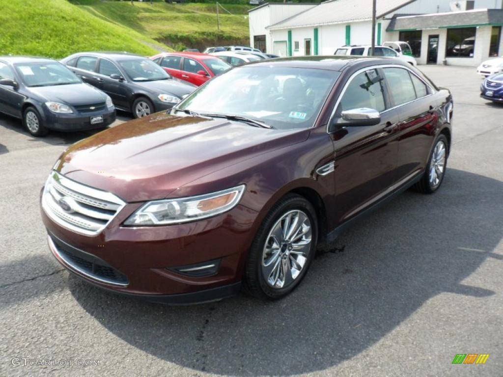 Cinnamon Red Metallic 2010 Ford Taurus Limited AWD Exterior Photo #49380212