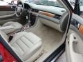 Beige 2002 Audi A6 2.7T quattro Sedan Dashboard