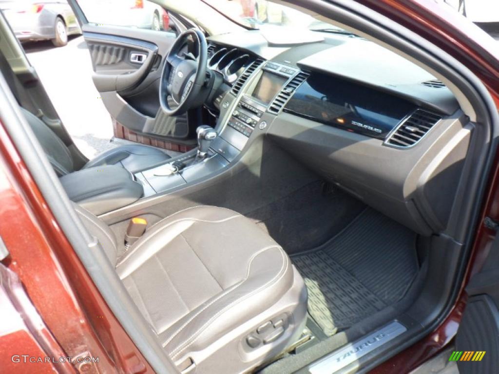 Charcoal Black Interior 2010 Ford Taurus Limited AWD Photo #49380422