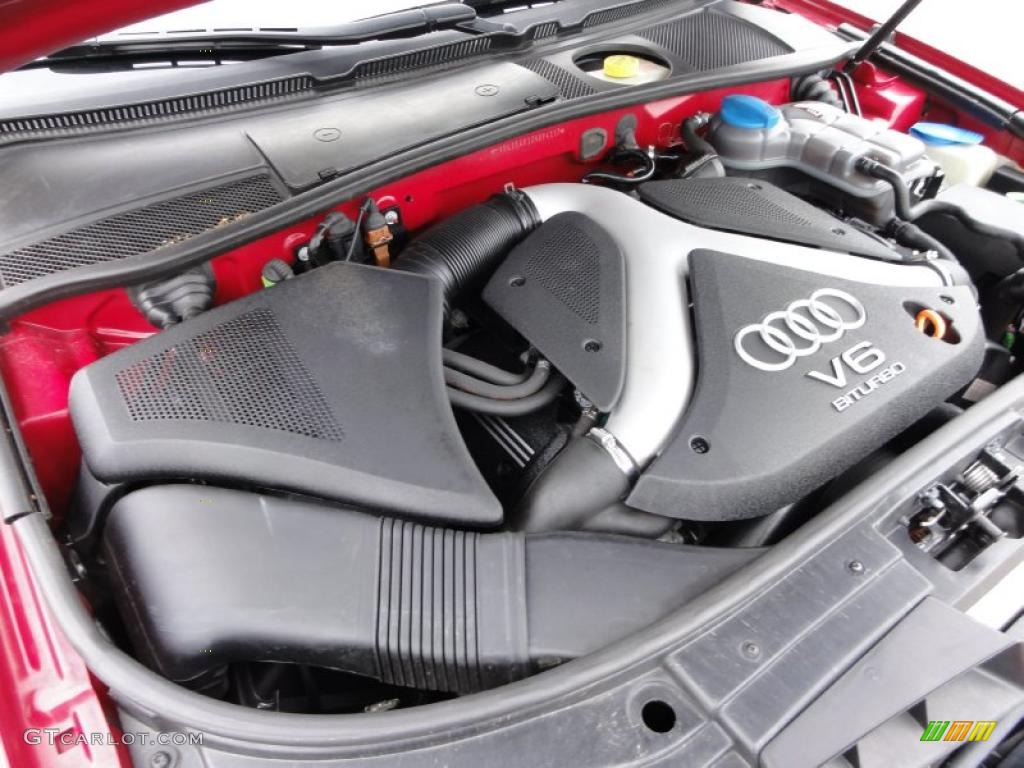 2002 Audi A6 2.7T quattro Sedan 2.7 Liter Twin-Turbocharged DOHC 30-Valve V6 Engine Photo #49380545