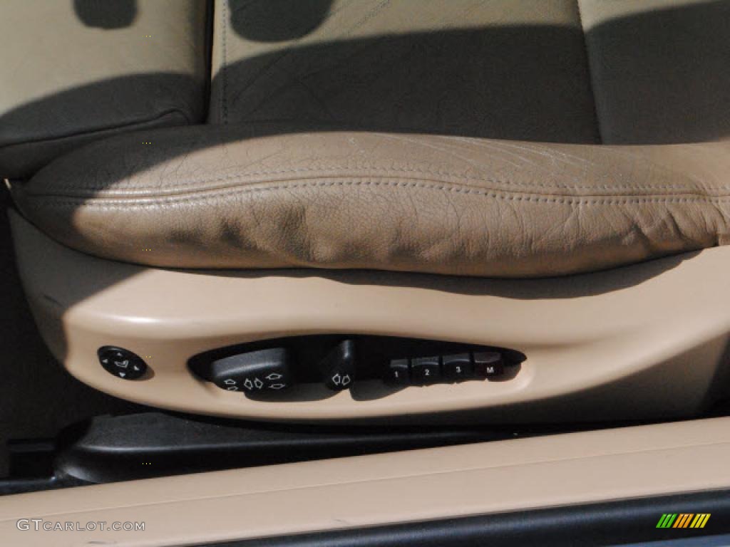 2004 3 Series 330i Coupe - Jet Black / Sand photo #15