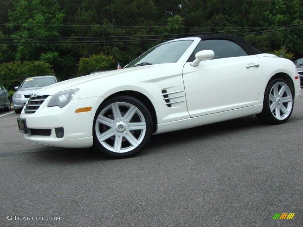 Alabaster White 2006 Chrysler Crossfire Limited Roadster Exterior Photo #49381797