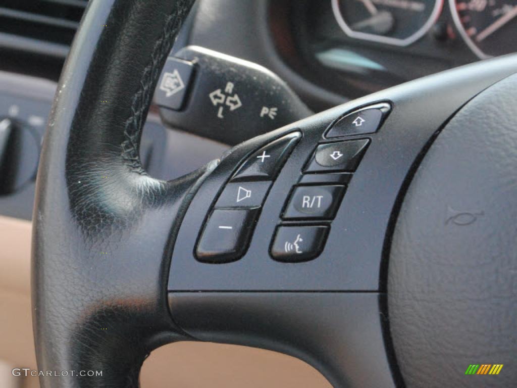 2004 3 Series 330i Coupe - Jet Black / Sand photo #18