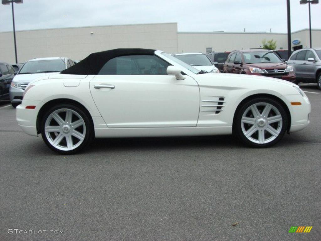 Alabaster White 2006 Chrysler Crossfire Limited Roadster Exterior Photo #49381871