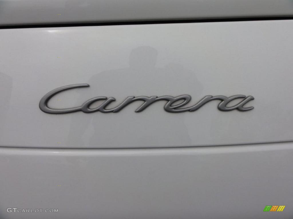 2008 911 Carrera Cabriolet - Carrara White / Black photo #22