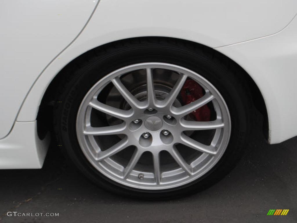 2010 Mitsubishi Lancer Evolution GSR Wheel Photo #49383200