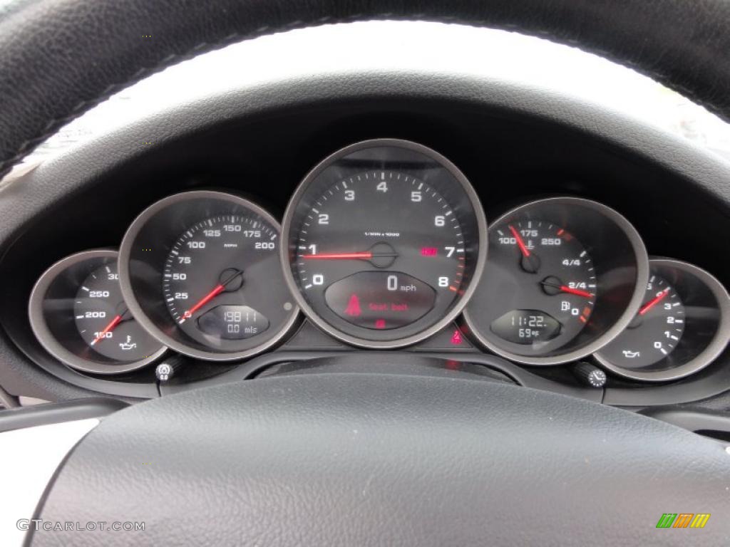 2008 Porsche 911 Carrera Cabriolet Gauges Photo #49383281