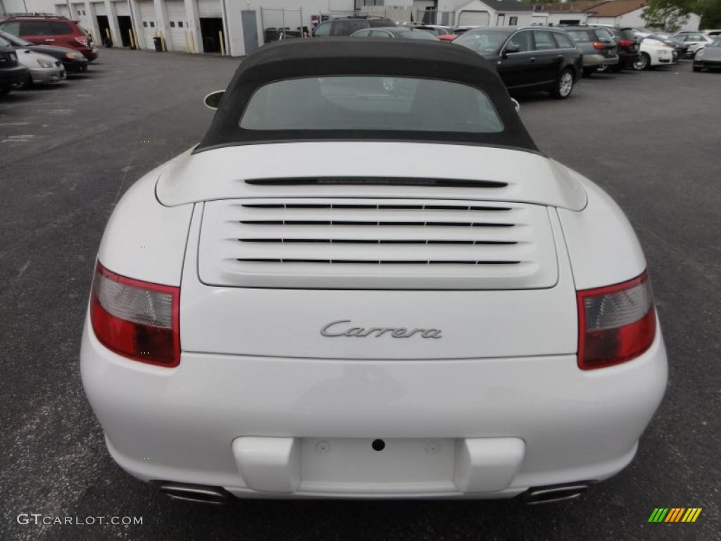Carrara White 2008 Porsche 911 Carrera Cabriolet Exterior Photo #49383326