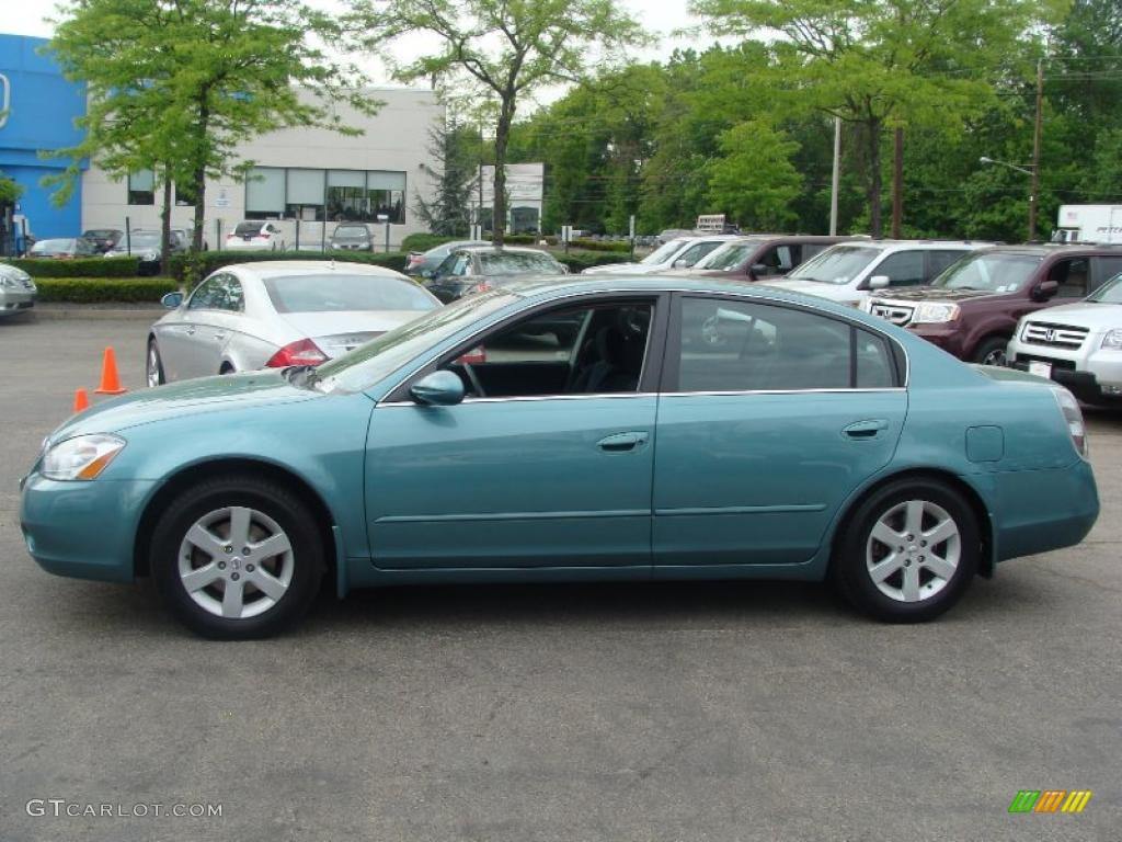 2003 Altima 2.5 S - Seascape / Charcoal photo #1