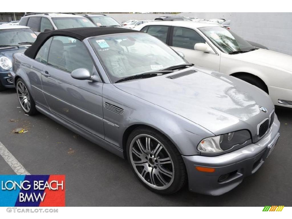 2003 M3 Convertible - Silver Grey Metallic / Grey photo #1
