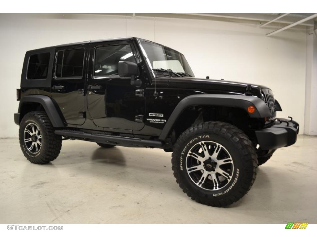 2010 Jeep Wrangler Unlimited Sport Custom Wheels Photo #49384196