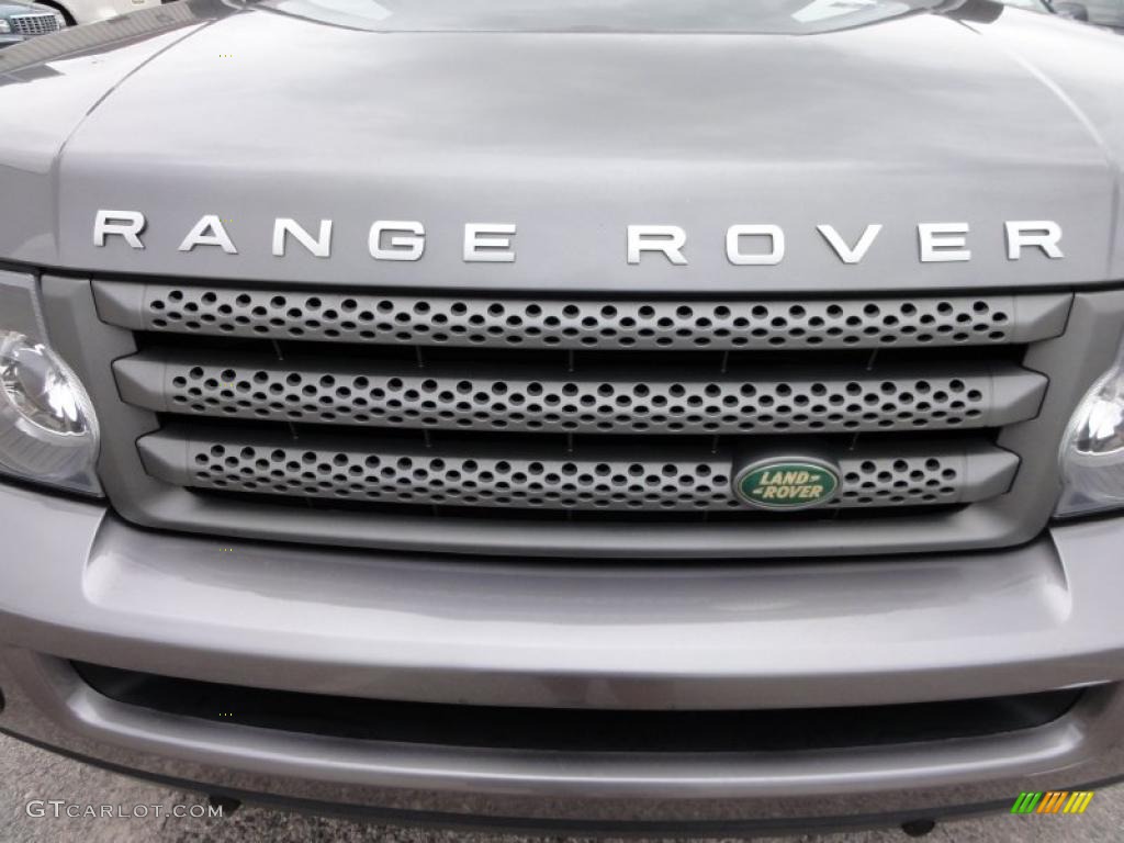 2007 Range Rover Sport HSE - Stornoway Grey Metallic / Ebony Black photo #40