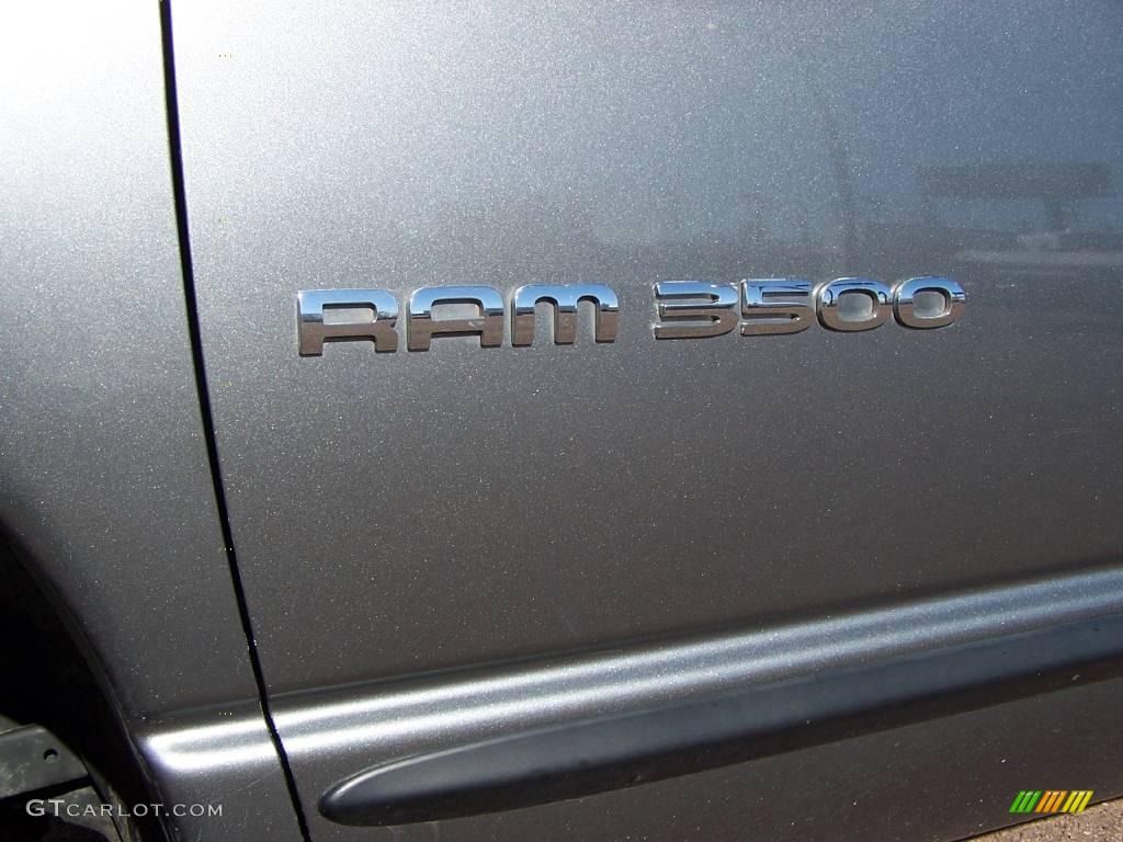 2005 Ram 3500 SLT Quad Cab 4x4 - Mineral Gray Metallic / Dark Slate Gray photo #23