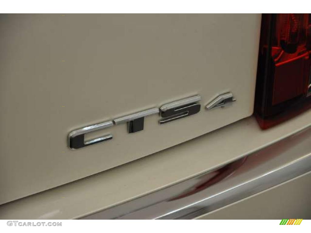 2009 Cadillac CTS 4 AWD Sedan Marks and Logos Photo #49385862