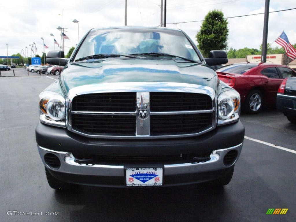 2008 Timberline Green Pearl Dodge Ram 2500 SXT Quad Cab 4x4 49361778