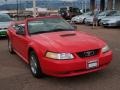 2000 Performance Red Ford Mustang GT Convertible  photo #4