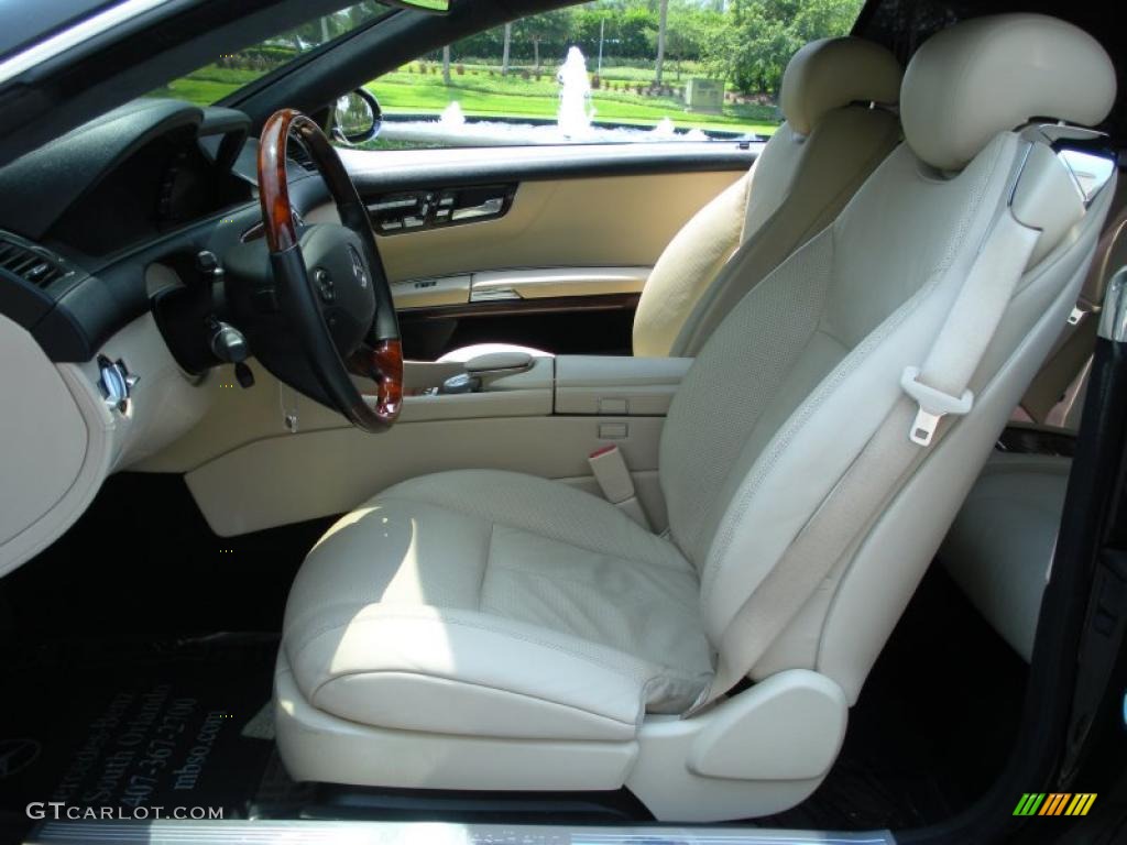Sahara Biege Interior 2007 Mercedes-Benz CL 550 Photo #49387239