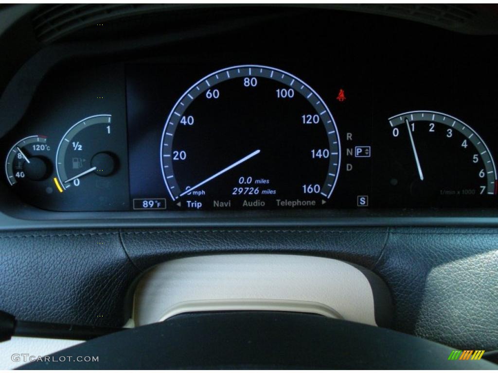 2007 Mercedes-Benz CL 550 Gauges Photo #49387266