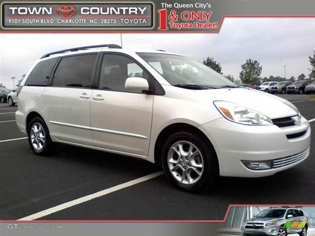 2005 Sienna XLE Limited - Natural White / Stone photo #1