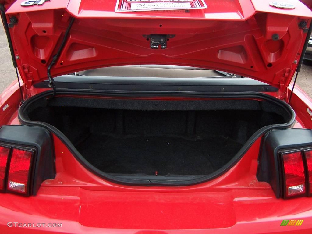 2000 Mustang GT Convertible - Performance Red / Medium Graphite photo #29