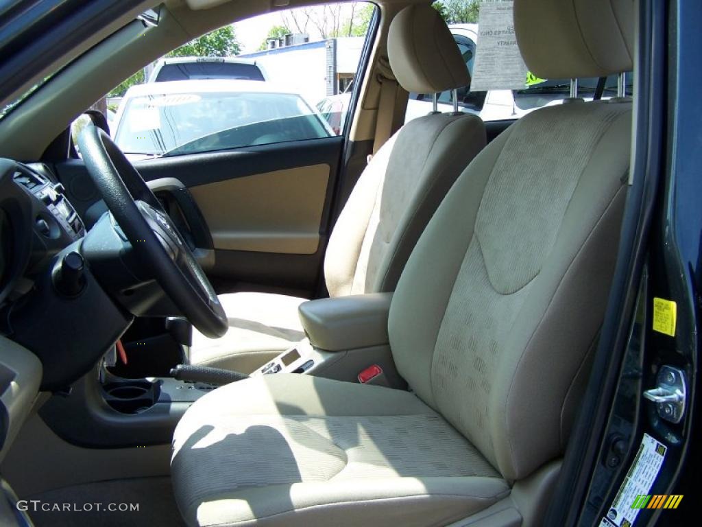 2010 RAV4 V6 4WD - Black Forest Pearl / Sand Beige photo #6