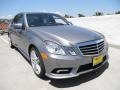 2011 Palladium Silver Metallic Mercedes-Benz E 550 Sedan  photo #1