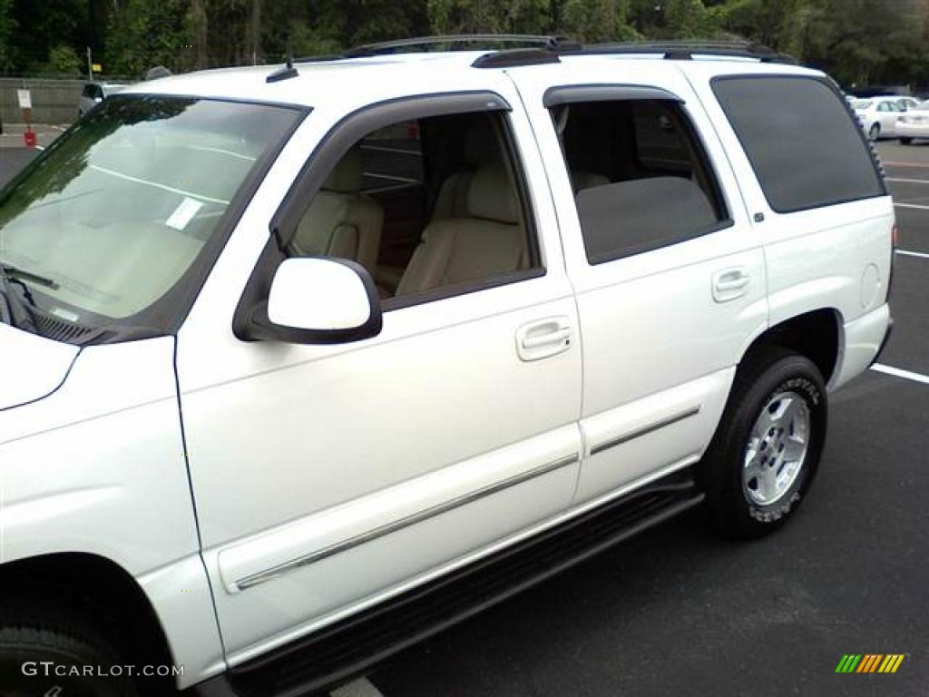 2004 Tahoe LT 4x4 - Summit White / Tan/Neutral photo #21