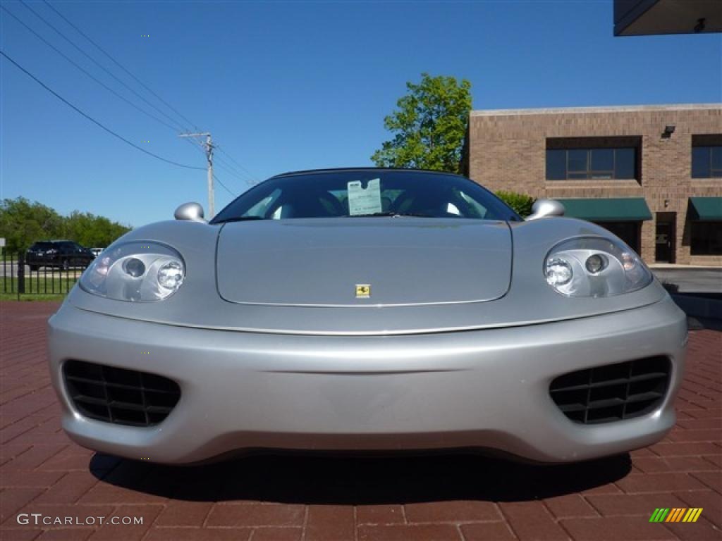 Silver Metallic 2003 Ferrari 360 Spider Exterior Photo #49390877
