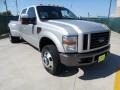 Silver Metallic 2008 Ford F350 Super Duty FX4 Crew Cab 4x4 Dually
