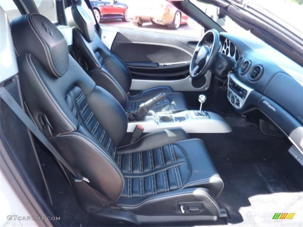 Black Interior 2003 Ferrari 360 Spider Photo #49391321