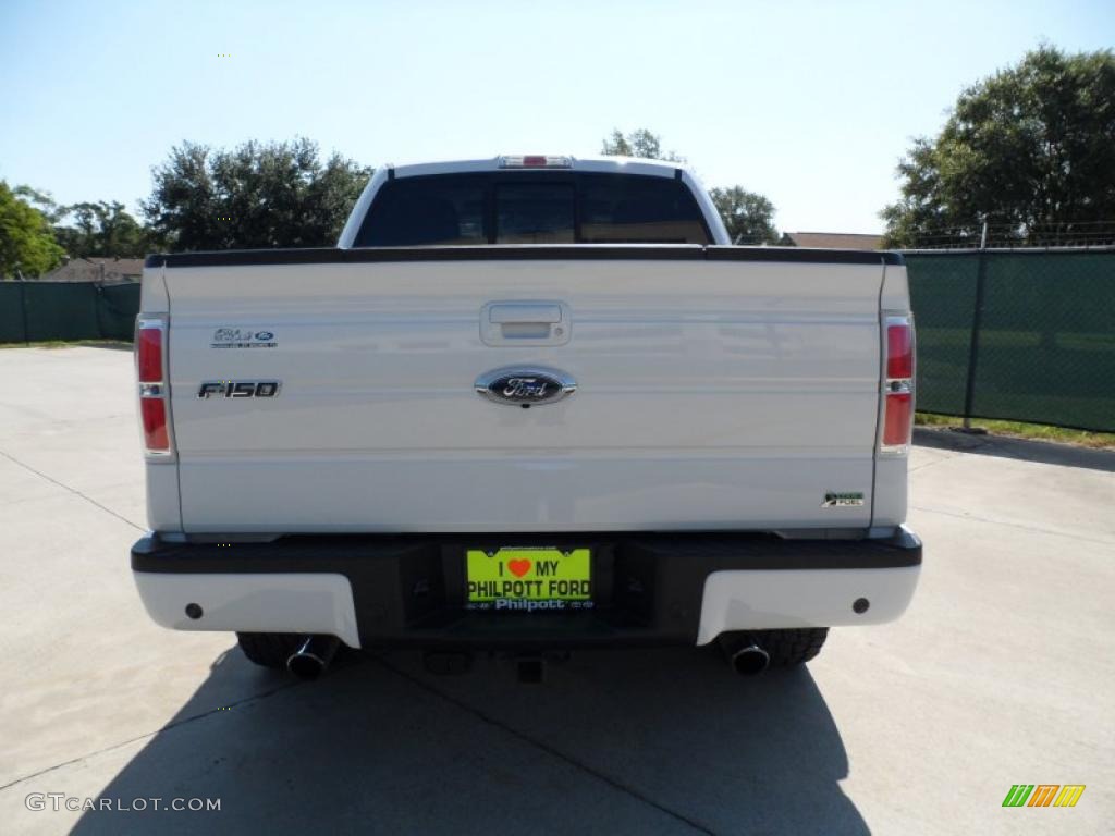 2010 F150 FX4 SuperCrew 4x4 - Oxford White / Black photo #4