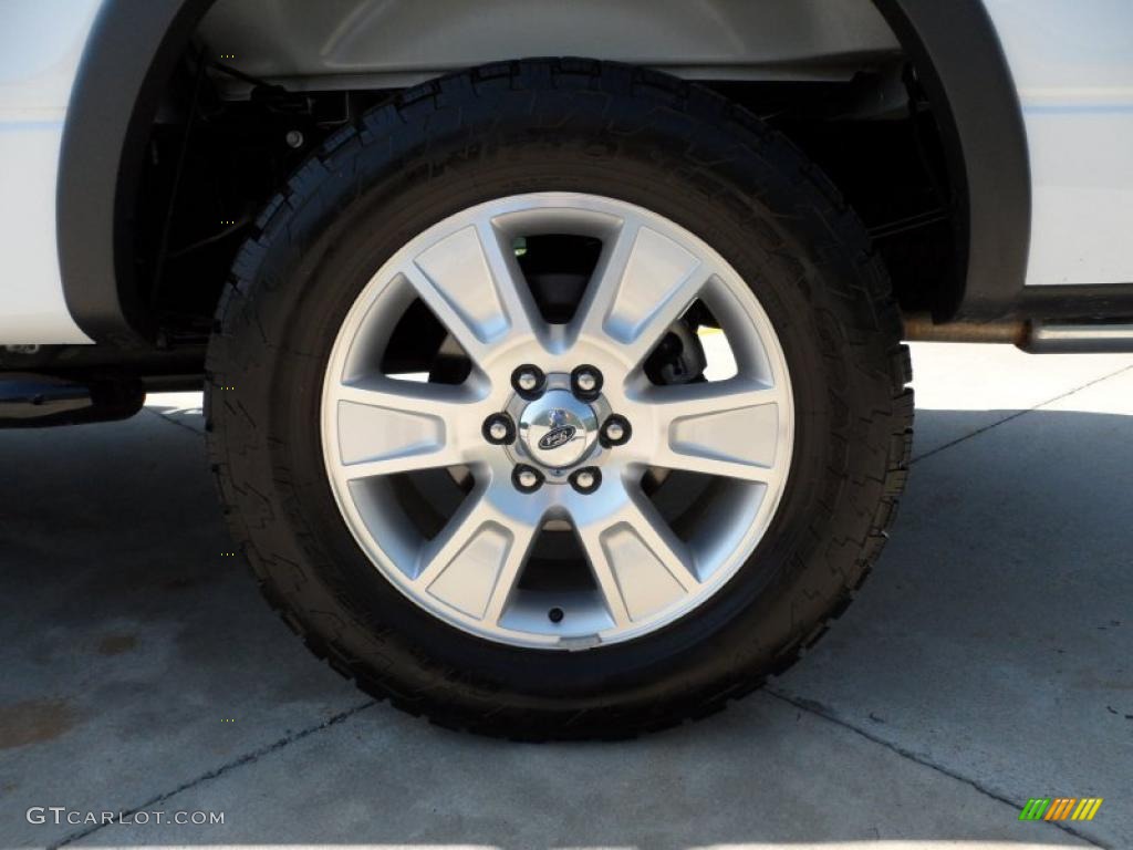 2010 F150 FX4 SuperCrew 4x4 - Oxford White / Black photo #15
