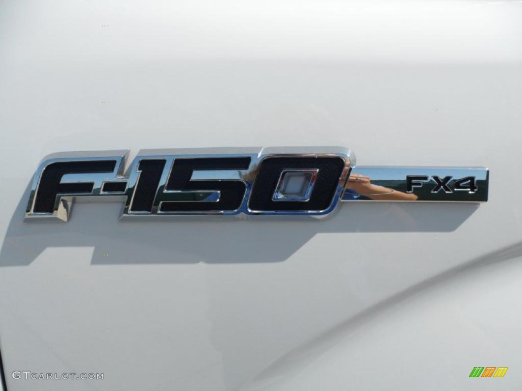 2010 F150 FX4 SuperCrew 4x4 - Oxford White / Black photo #18