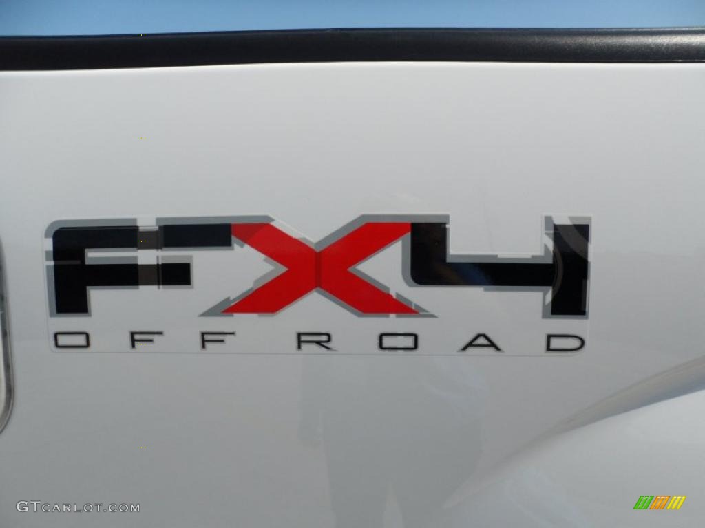 2010 F150 FX4 SuperCrew 4x4 - Oxford White / Black photo #22