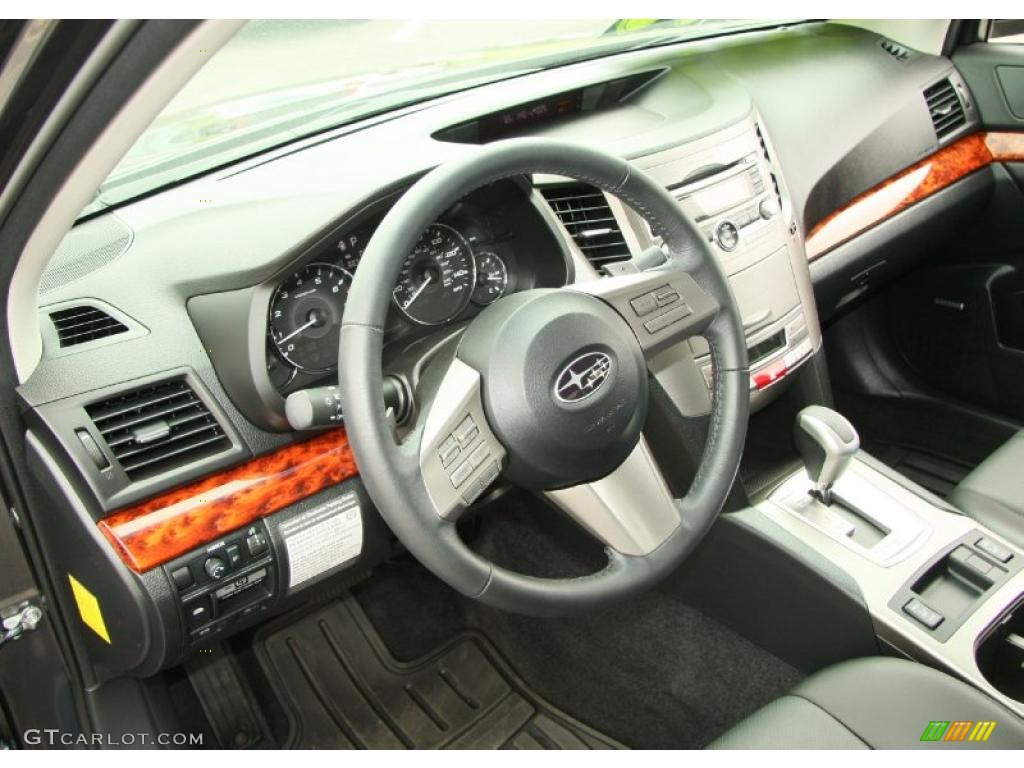 Off-Black Interior 2011 Subaru Legacy 2.5i Limited Photo #49394861